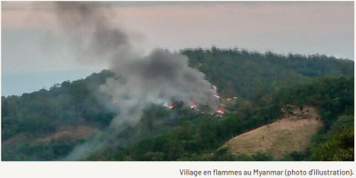 Myanmar: 17 morts lors du bombardement d’une église