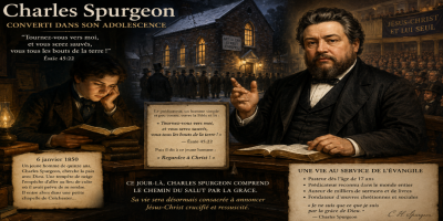 Charles Spurgeon : le témoignage d’une conversion à l’âge de quinze ans